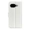  Google Pixel 10a Fodral Litchi Läder Vit