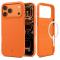 Spigen Spigen iPhone 17 Pro Skal MagSafe Silicone Fit Cosmic Orange