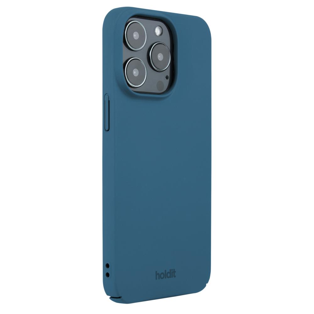 holdit holdit iPhone 15 Pro Mobilskal Slim Denim Blue