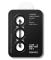 Ringke Ringke Galaxy S26/S26 Plus 2-PACK Linsskydd Härdat Glas Svart