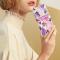  Samsung Galaxy A27 5G Fodral Läder Blommor Rosa/Lila