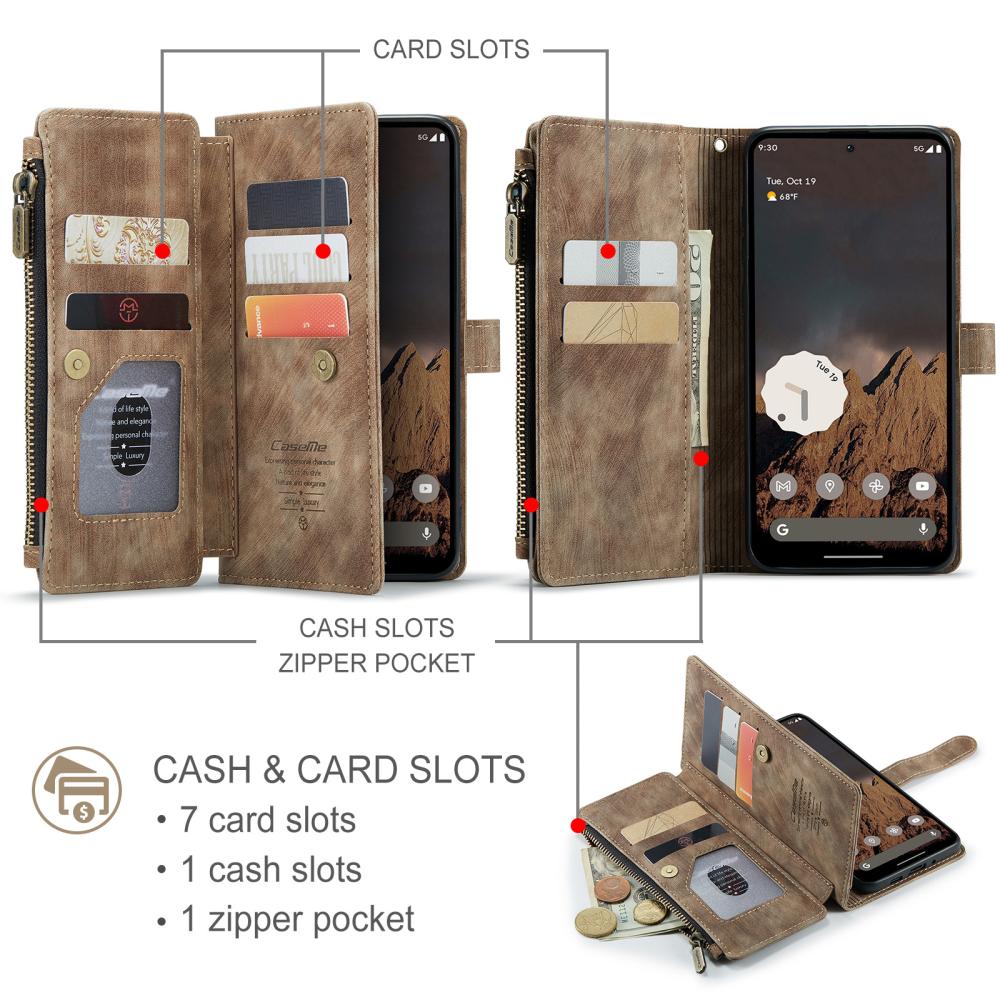 CASEME CASEME Google Pixel 10/10 Pro / 9/9 Pro Fodral Multifunktionell