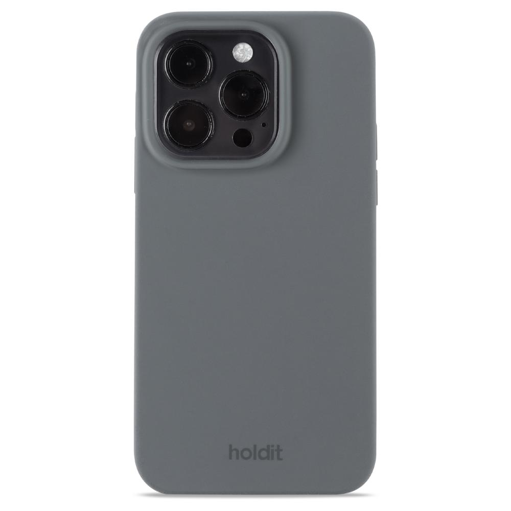 holdit holdit iPhone 14 Pro Mobilskal Silikon Space Gray
