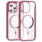 ColorPop ColorPop iPhone 13 Pro Max Skal CH MagSafe Transparent/Röd