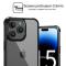 LEEU DESIGN LEEU DESIGN iPhone 15 Pro Skal AirBag Hybrid Matt Svart