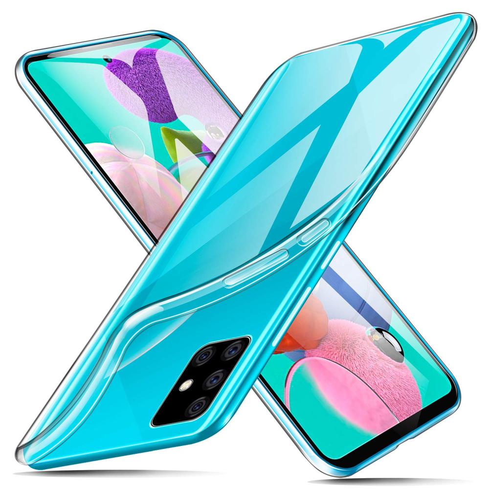  Samsung Galaxy A71 - Transparent TPU Skal