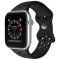 ColorPop Sportarmband Dual-Color Apple Watch 42/44/45/46/49 mm (M/L) Svart