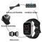 ColorPop Sportarmband Dual-Color Apple Watch 42/44/45/46/49 mm (M/L) Svart