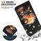  Samsung Galaxy A27 5G Fodral Läder Blomma Guld