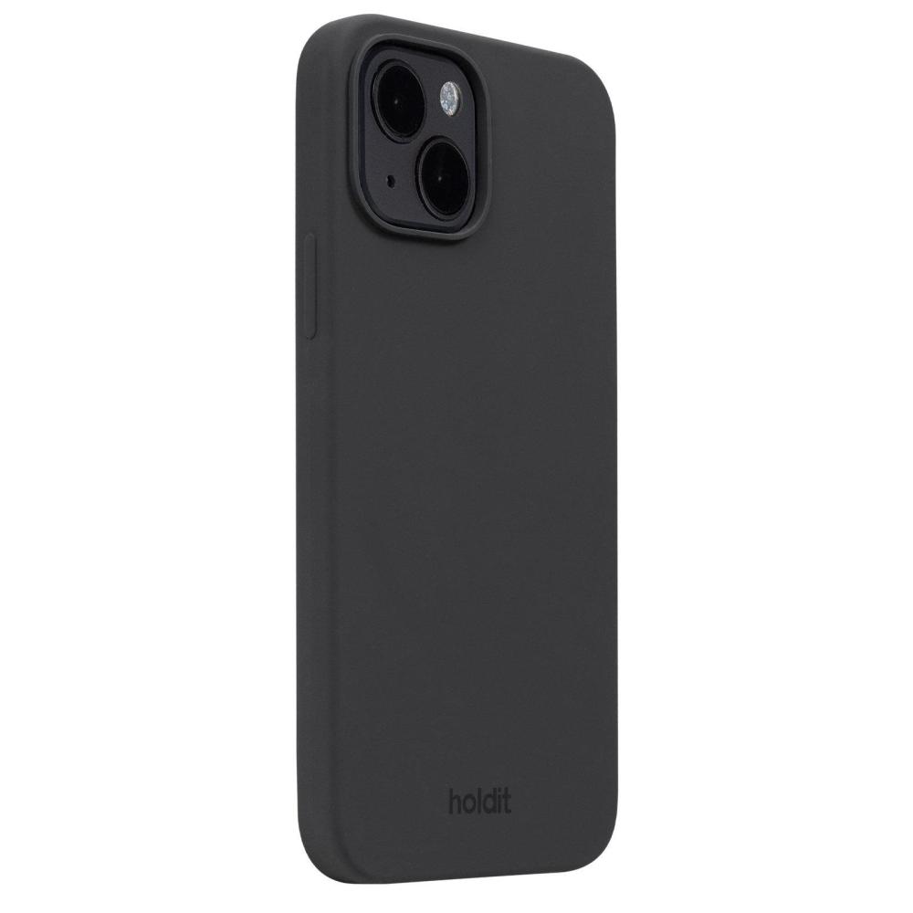 holdit holdit iPhone 15 Mobilskal Silikon Svart