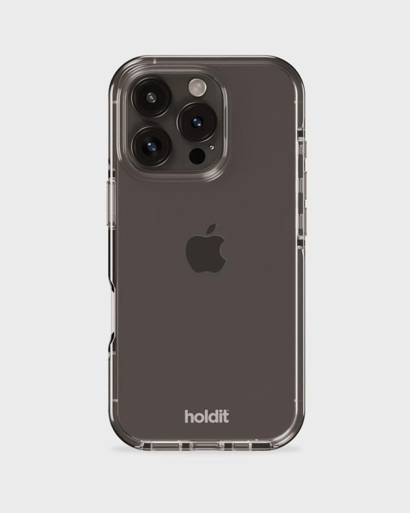 holdit holdit iPhone 16 Pro Mobilskal Seethru Vit