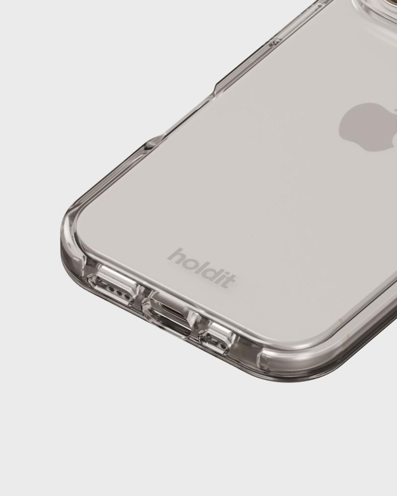 holdit holdit iPhone 16 Pro Mobilskal Seethru Vit