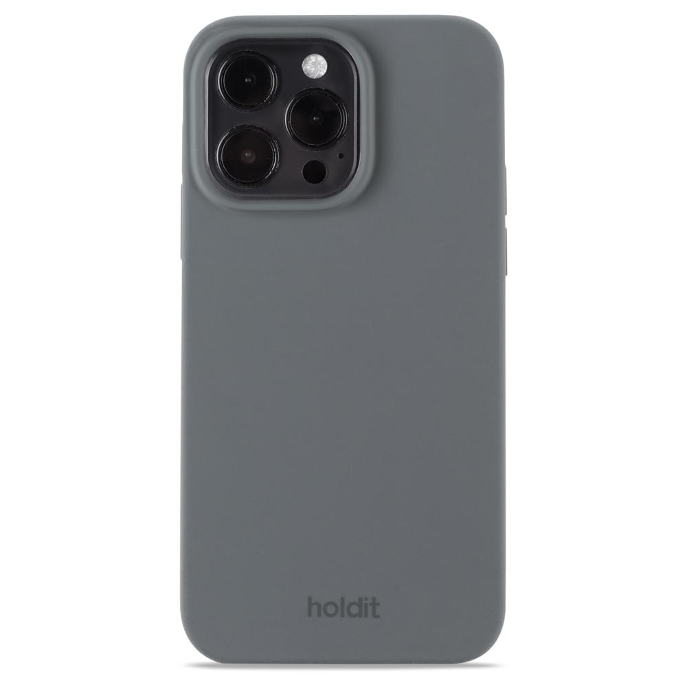 holdit holdit iPhone 14 Pro Max Mobilskal Silikon Space Gray