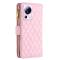 BINFEN BINFEN Xiaomi 13 Lite 5G Fodral Diamond Multifunktionell Rosa