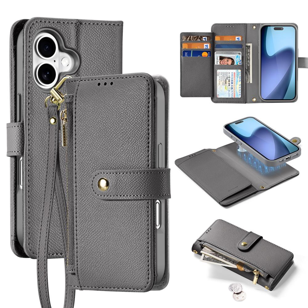 DUX DUCIS DUX DUCIS iPhone 17 2in1 Magnet Fodral Lawa Series Grå