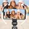  Selfie Stick Tripod Trådlös Bluetooth 360° Vit