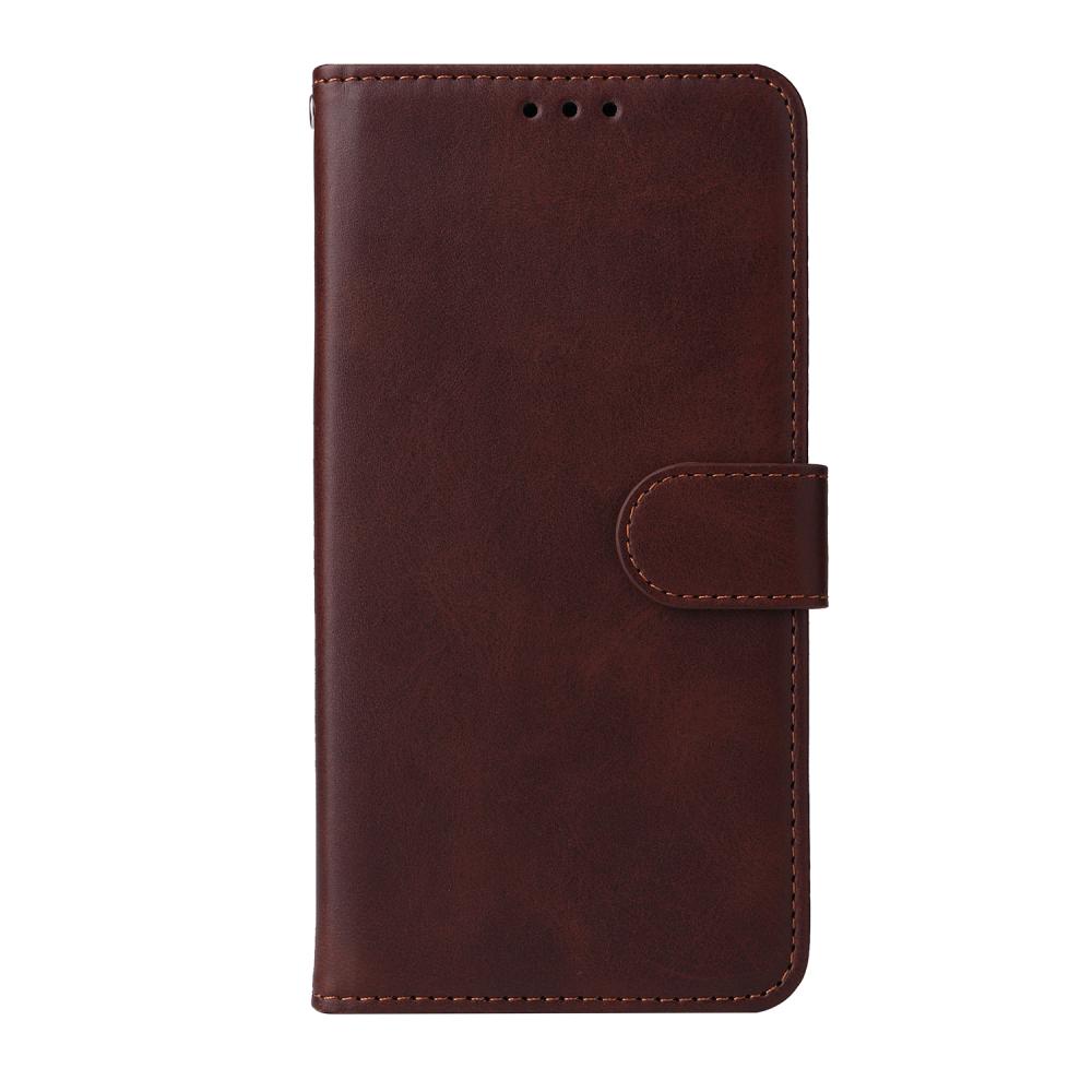  Samsung Galaxy S25 FE Plånboksfodral Läder Brun