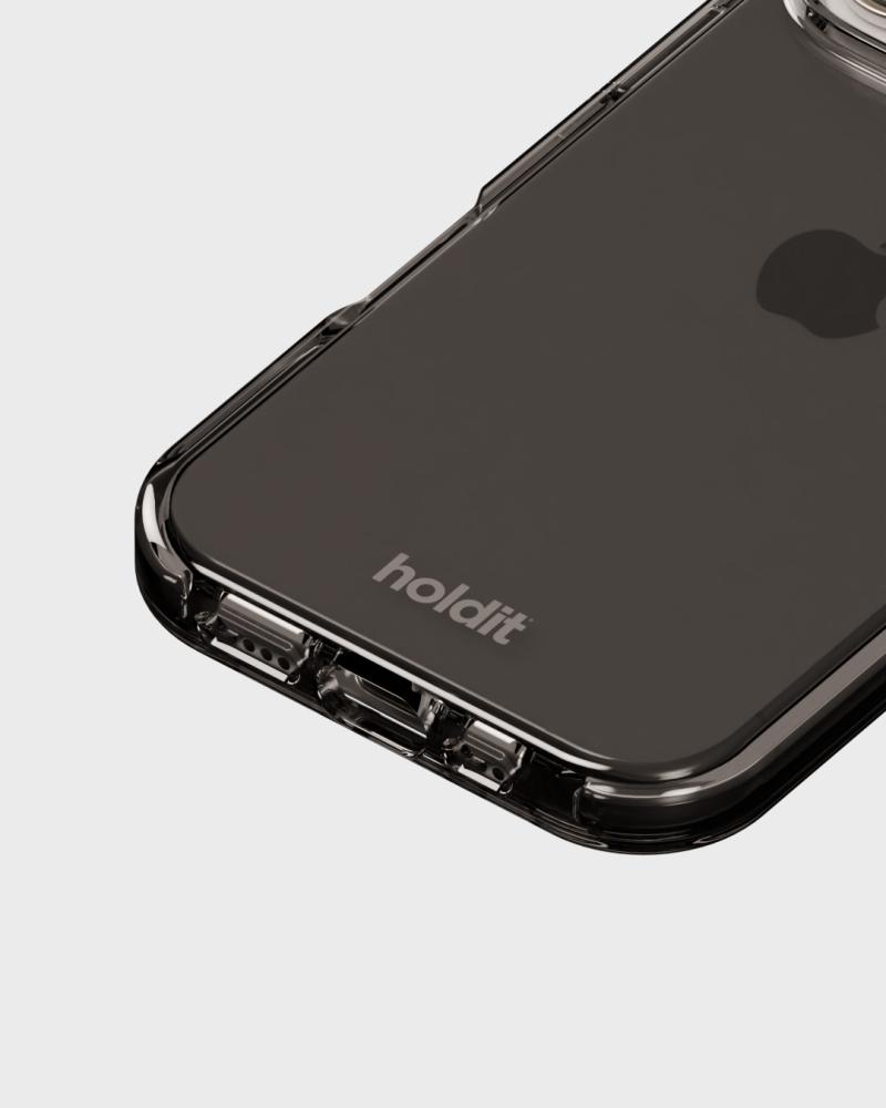 holdit holdit iPhone 16 Pro Max Mobilskal Seethru Svart