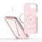 Tech-Protect Tech-Protect iPhone 17e / 16e Skal MagSafe Silicone Pink Pearl