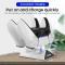 iPega iPega Sony PS5 DualSense LED USB-C Snabbladdningsstation Vit