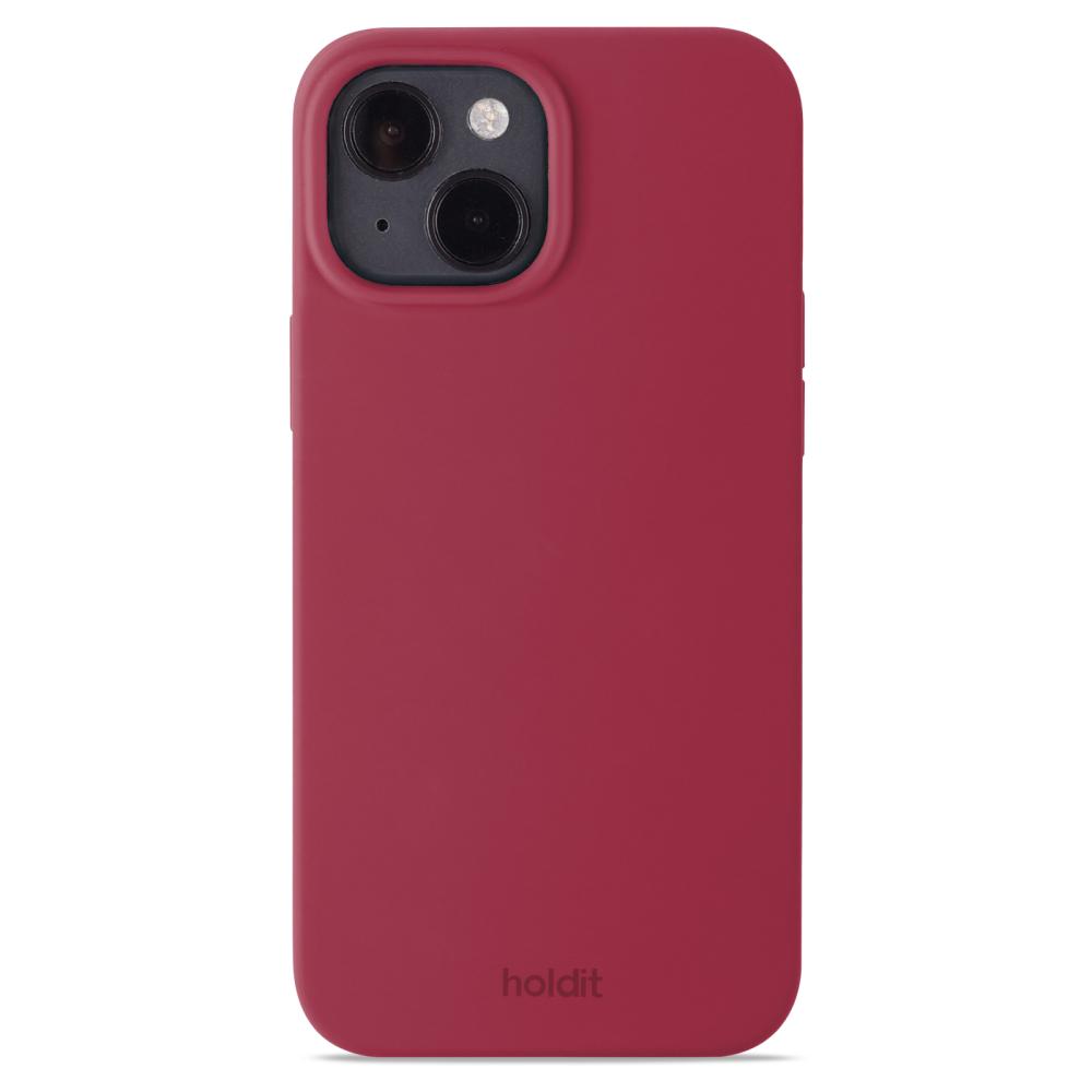 holdit holdit iPhone 15 Mobilskal Silikon Red Velvet