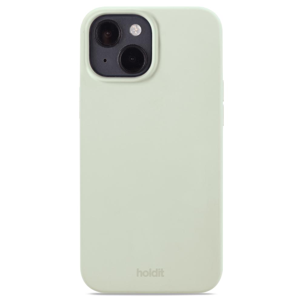 holdit holdit iPhone 15 Mobilskal Silikon White Moss