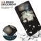  Samsung Galaxy A27 5G Fodral Läder Blomma Vit