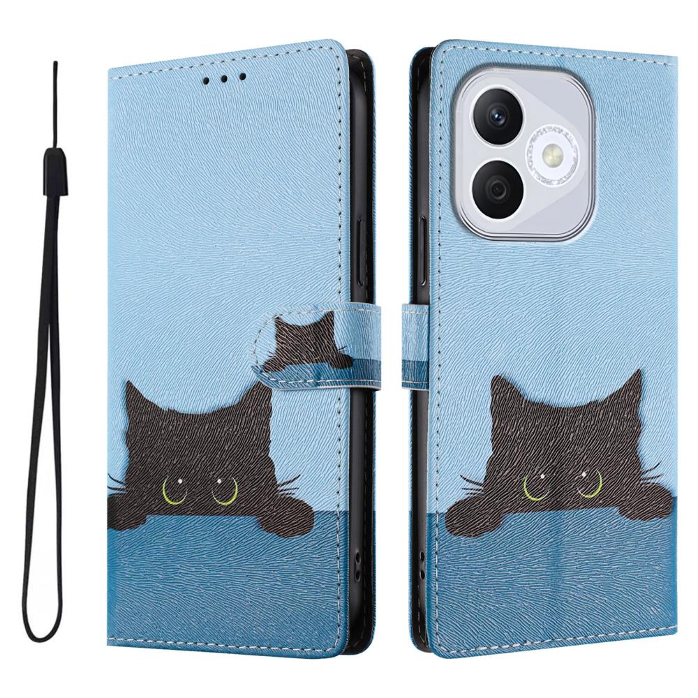  Honor 400 Lite Fodral Med Tryck Katt