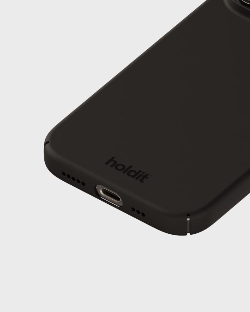 holdit holdit iPhone 16 Pro Mobilskal Slim Svart