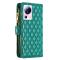 BINFEN BINFEN Xiaomi 13 Lite 5G Fodral Diamond Multifunktionell Grön