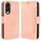  Samsung Galaxy S25 Edge Fodral Med Avtagbart Kortfodral Rosa