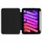  iPad Mini 2024/2021 Fodral Slim Tri-Fold Pennhållare Svart