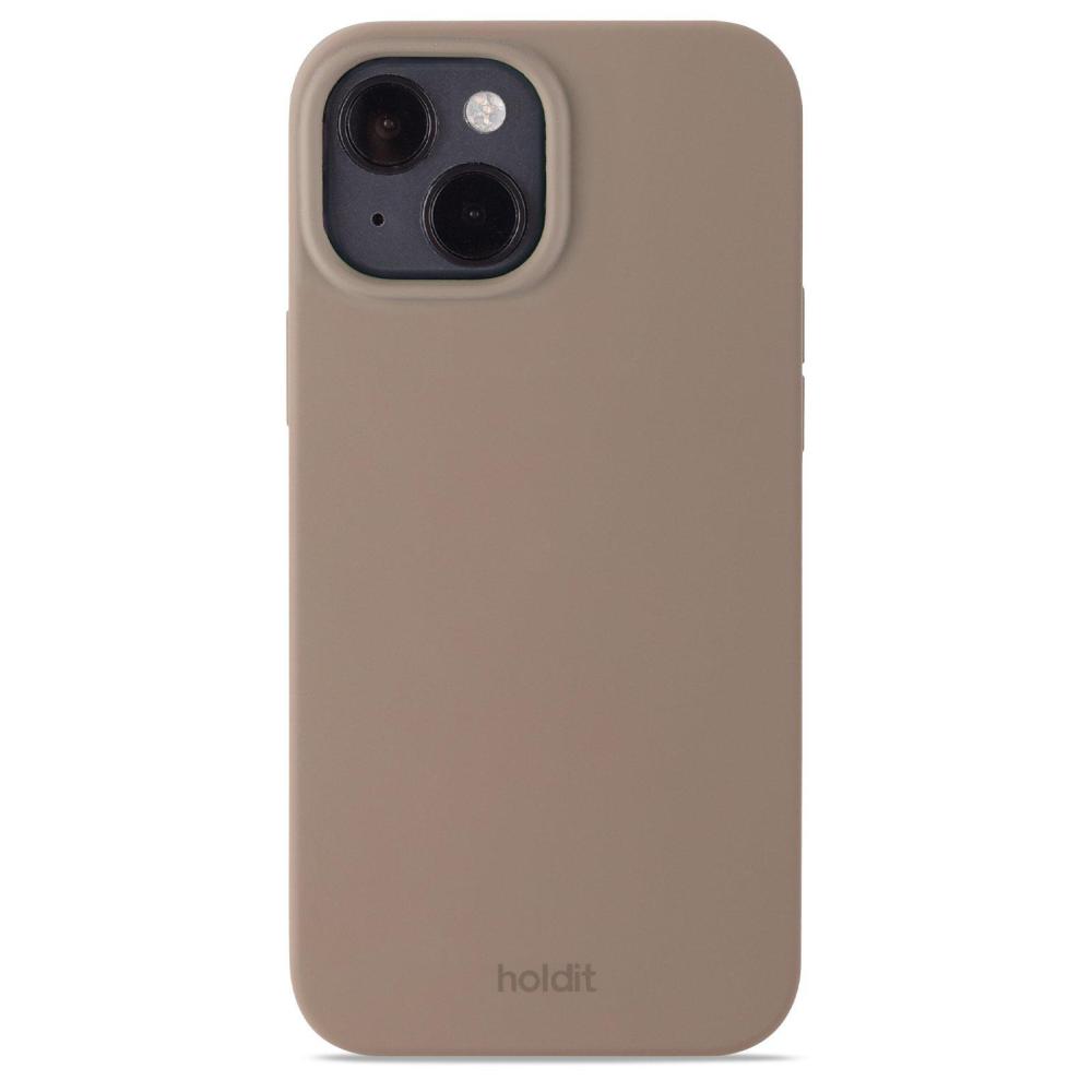 holdit holdit iPhone 14 / 13 Mobilskal Silikon Mocha Brown
