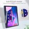  Lenovo Tab M10 Plus Gen 3 Fodral Tri-Fold Hybrid Mörk Blå