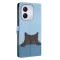  Honor 400 Lite Fodral Med Tryck Katt
