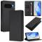  Google Pixel 10/10 Pro / 9/9 Pro Fodral RFID Litchi Läder Svart