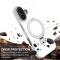  iPhone 17 Skal MagSafe Kickstand Hybrid Vit