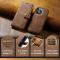 DG.MING DG.MING iPhone 16 Pro Max Fodral 2in1 Magnet Brun