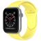 ColorPop Apple Watch 38/40/41/42 mm Silikon Armband (M/L) Gul