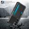  Samsung Galaxy A55 5G Skal Shockproof Med Kortfack Svart