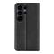  Samsung Galaxy S26 Ultra Fodral Flip Skin Touch Läder Svart