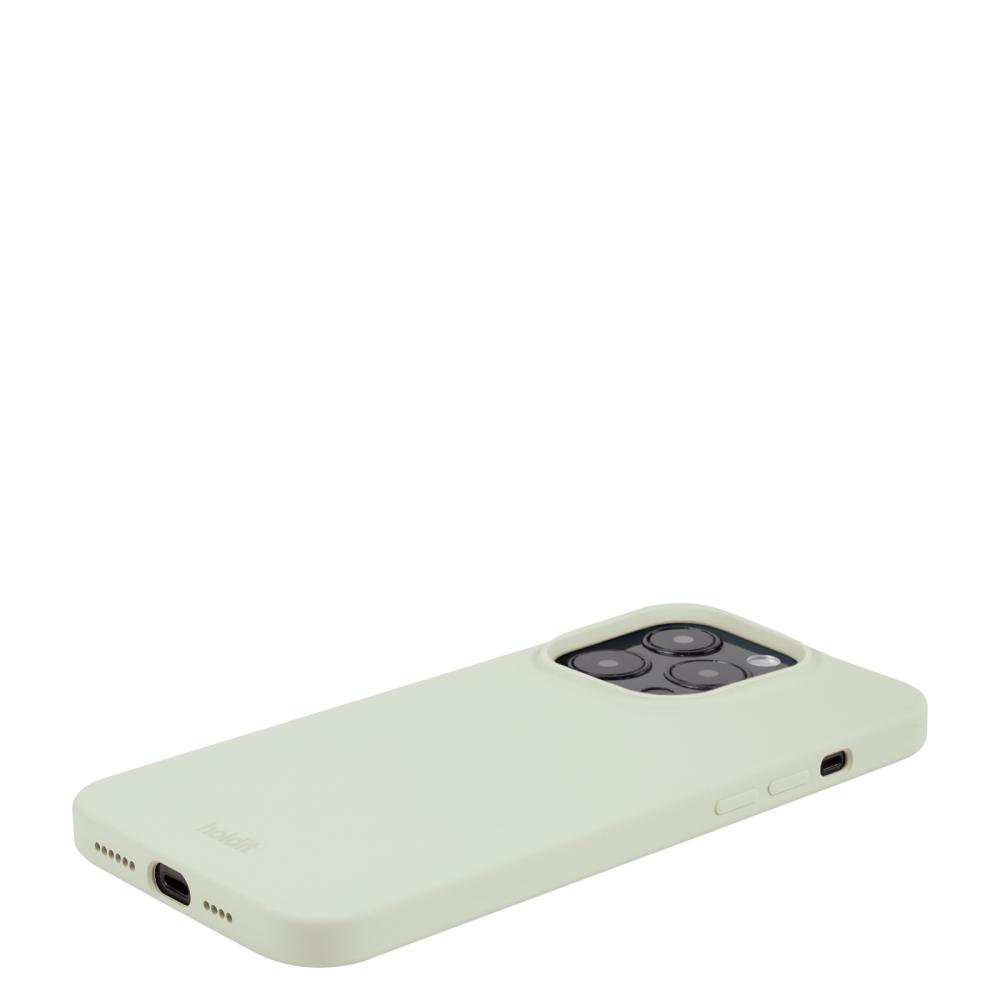 holdit holdit iPhone 15 Pro Mobilskal Silikon White Moss