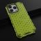  iPhone 15 Pro Max Skal Honeycomb Shockproof Grön