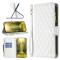 BINFEN BINFEN Xiaomi 13 Lite 5G Fodral Diamond Multifunktionell Vit