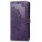  Xiaomi Redmi Note 14 5G Fodral Läder Mandala Tryck Mörk Lila