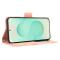  Samsung Galaxy S25 Edge Fodral Med Avtagbart Kortfodral Rosa