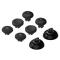 DATA FROG DATA FROG 8-PACK Thumb Grip För PS5/PS4/Xbox/Switch Svart