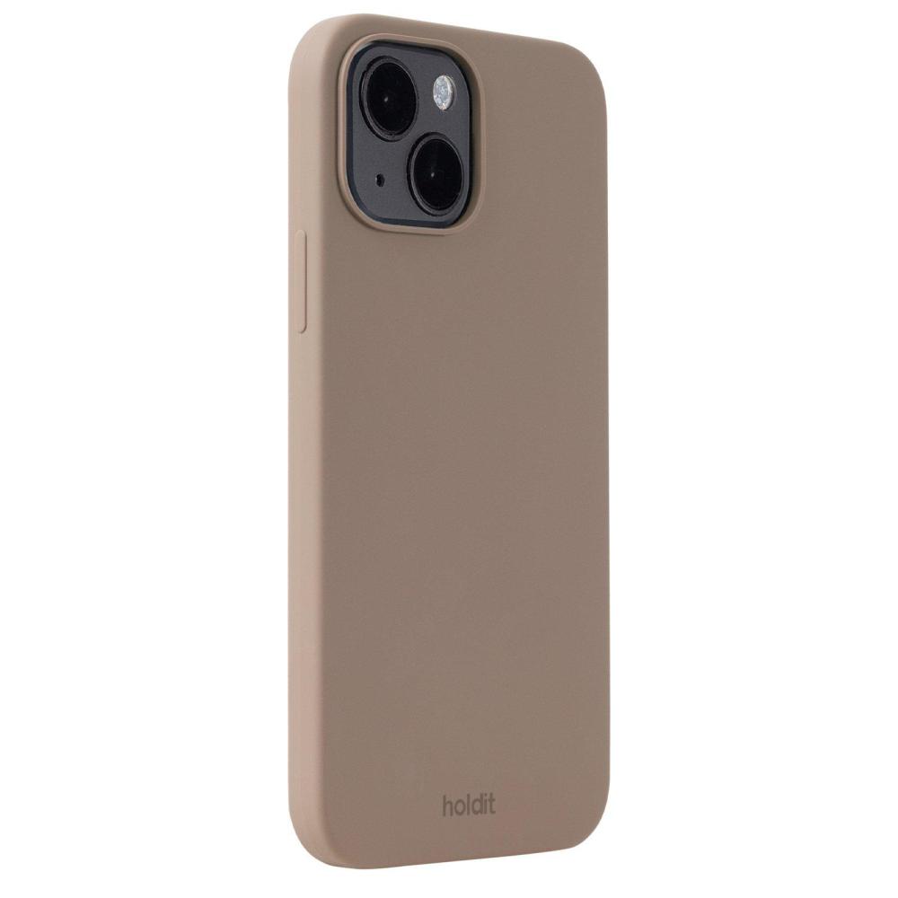 holdit holdit iPhone 14 / 13 Mobilskal Silikon Mocha Brown