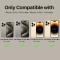 NORTHJO NORTHJO iPhone 14 Pro/Pro Max/15 Pro/Pro Max Linsskydd 2-PACK Champagne