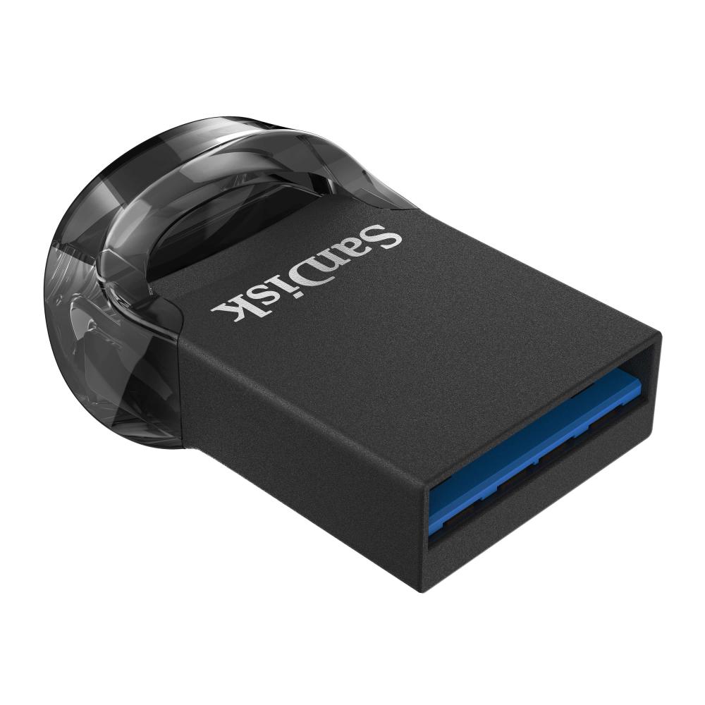 SanDisk SanDisk USB-minne 3.1 UltraFit 128 GB Svart